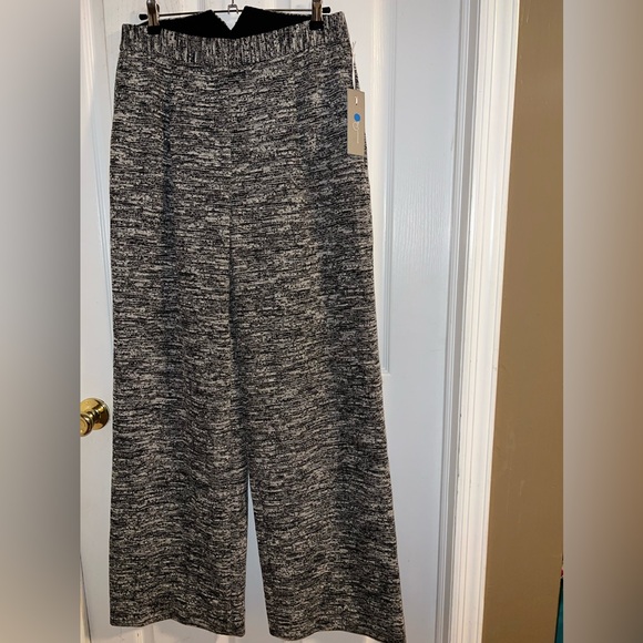 Emerson Rose - Wide Leg Tweed Pants - Size 8 - Picture 2 of 6